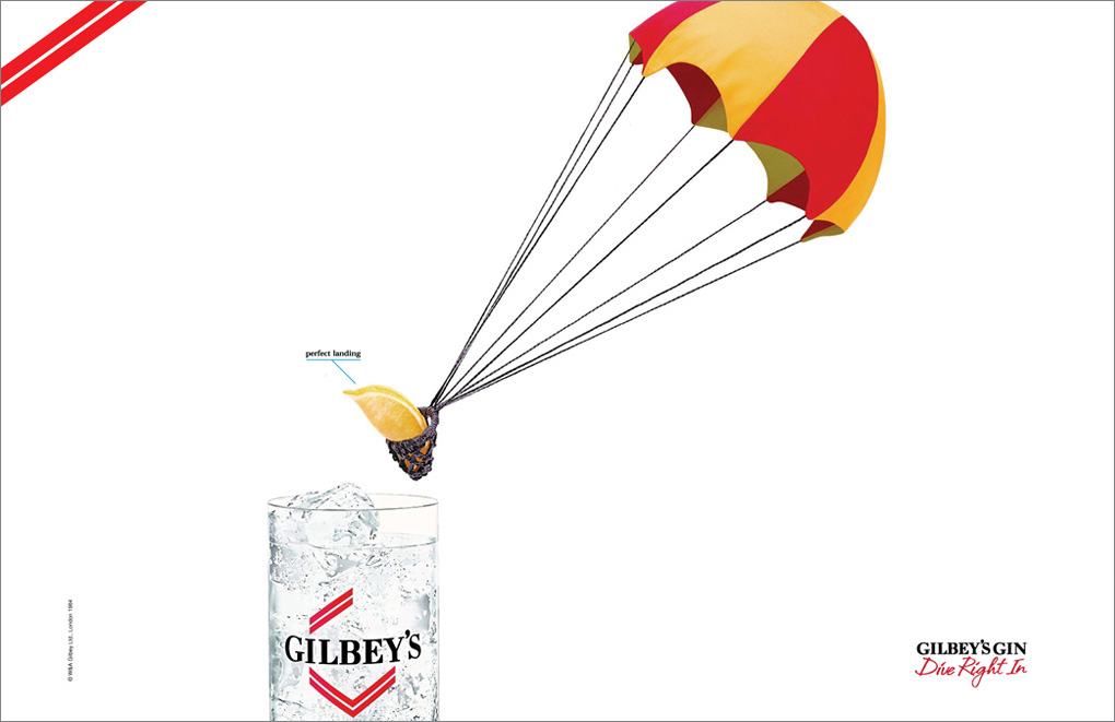 Gilbey's Gin - Perfect Landing